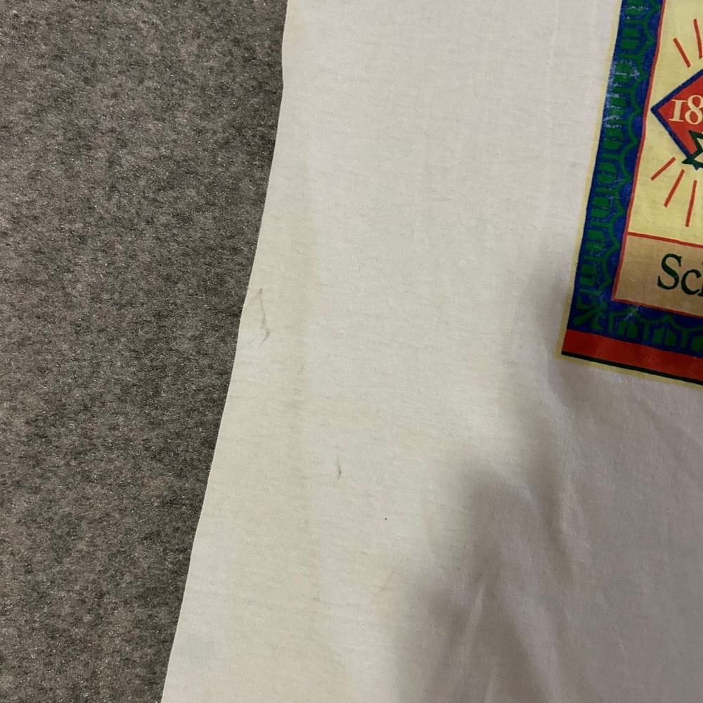 Vintage 90s Screen Stars Best Washington University College Centennial T Shirt L - Picture 4 of 11